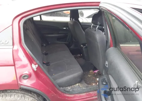 2013 Chrysler 200 Touring from USA, damaged, VIN 1C3CCBBB6DN525334